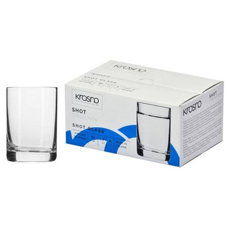 Kieliszki do wódki KROSNO Shot 6szt. 50ml