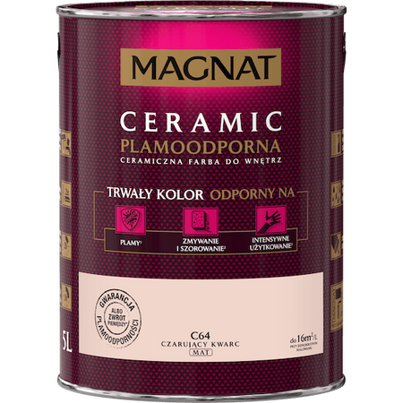 Farba MAGNAT CERAMIC Czarujący Kwarc 2,5L