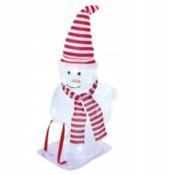 Bałwanek na sankach LED EMOS 46cm