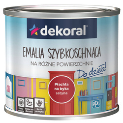 Emalia DEKORAL AKRYLUX płachta na byka 0,5L