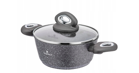 Garnek z przykrywką VALDINOX ROCK 18cm 1,7L