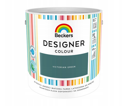Farba BECKERS DESIGNER COLOUR Victorian Green 2,5L