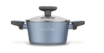 Garnek z pokrywką STARKE PRO DOUBLE 2,65L 20cm