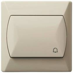 Przycisk dzwonek OSPEL Akcent ŁP-6A/01 beżowy