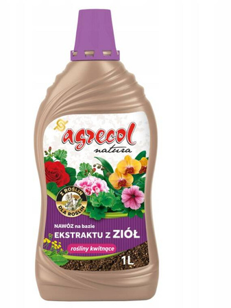 Nawóz rośliny kwitnące AGRECOL ekstrakt z ziół 1L