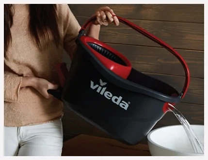 Zestaw VILEDA Turbo BOX - mop obrotowy + wiadro
