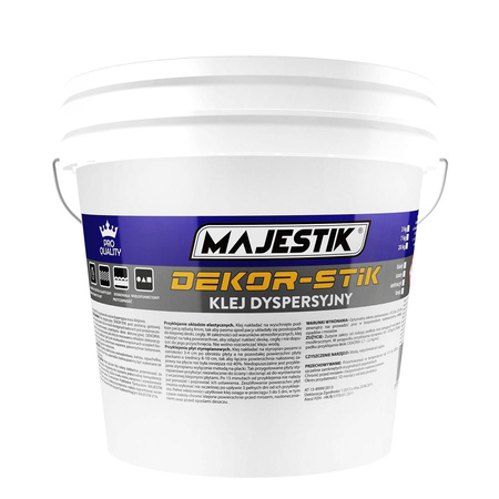 Klej dyspersyjny DEKOR-STIK do desek elewacyjnych DEKORIA, okładzin elastycznych, płyt styropianowych 3kg