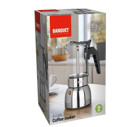Kawiarka do kawy BANQUET LENA 200ml na 4 filiżanki 