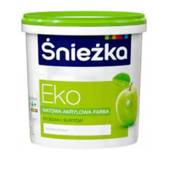 Farba EKO-ŚNIEŻKA hipoalergiczna Biały 1L