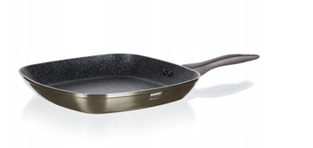 Patelnia grillowa BANQUET Metallic Platinium 28cm