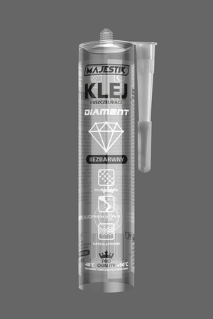 Klej i uszczelniacz DIAMENT MAJESTIK Bezbrawny 290 ml