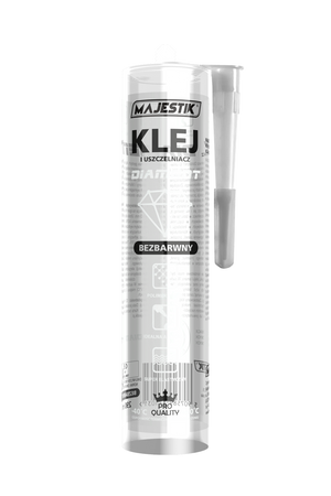 Klej  i uszczelniacz DIAMENT MAJESTIK Bezbrawny 290 ml