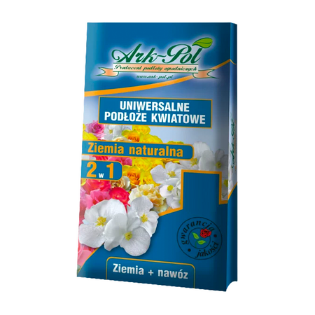 Uniwersalne podłoże kwiatowe 2w1 10L