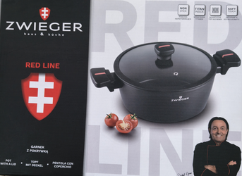 Garnek ZWIEGER RED LINE 24cm 4L