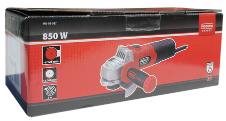 Szlifierka kątowa MODECO MN-93-037 125mm 850W