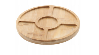 Deska bambusowa do serwowania przystawek 25x2cm