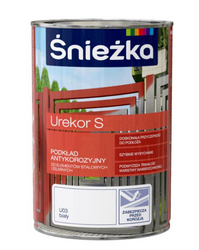 Podkład Antykorozyjny ŚNIEŻKA UREKOR S biały 0,8L