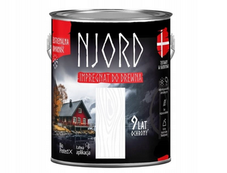 Impregnat elewacji drewna NJORD śniegi północy 2,5L