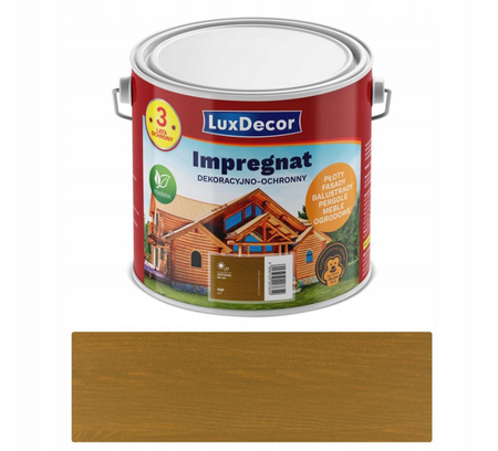 Impregnat dekoracyjno-ochronny LUXDECOR Dąb 1L