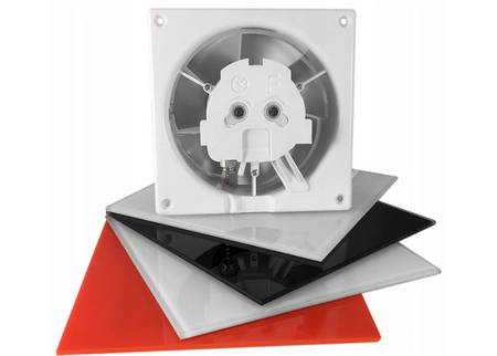 Wentylator łazienkowy airRoxy dRim Ø100 S BB 01-060 Standard