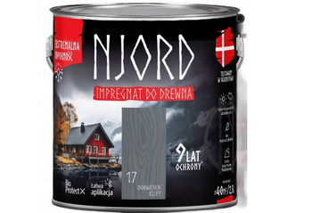Impregnat elewacji drewna NJORD norweskie klify 2,5L