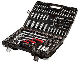 Zestaw kluczy nasadowych w walizce SCHMITH 150części