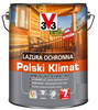 Lazura ochronna V33 POLSKI KLIMAT impregnująco-dekoracyjna SOSNA SKANDYNAWSKA 2,5L satyna