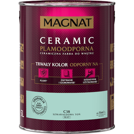 Farba MAGNAT CERAMIC Szmaragdowa Toń 2,5L