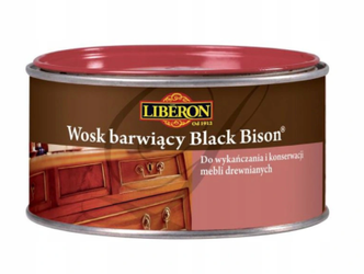 Wosk barwiący Black Bison LIBERON 0.5kg