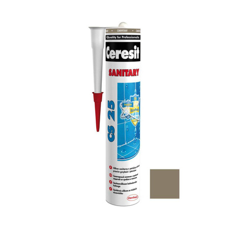 Silikon sanitarny CERESIT CS-25 Cement 280 ml