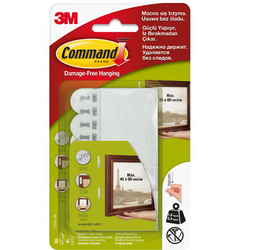 Rzepy do wieszania obrazów COMMAND 12par  5,4kg