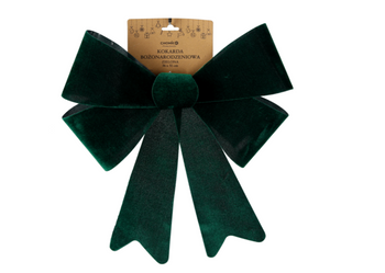 Kokarda Bożonarodzeniowa 36X51cm zielona