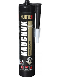 Wielosezonowy kauczukowy uszczelniacz dekarski bezbarwny 300ml do –10°C