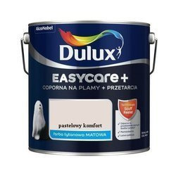Farba matowa DULUX EASYCARE+ pastelowy komfort 2,5 L