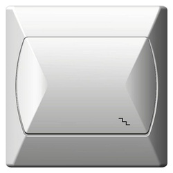 Łącznik świecznikowy OSPEL Akcent ŁP-3A/00 biały