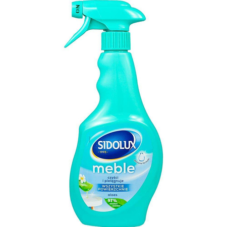 Spray do mebli Sidolux 400ml atomizer czyści i pielęgnuję