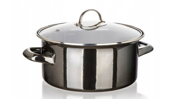 Garnek z pokrywką BANQUET  METALLIC 20cm 2L