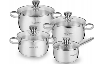 Komplet garnków KONIGHOFFER Aturo 8elem