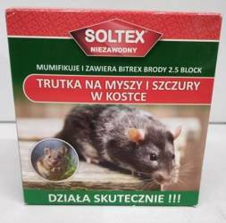 Trutka na myszy i szczury w kostce SOLTEX 250g