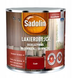 Lakierobejca ekskluzywna SADOLIN cedr 0,25L