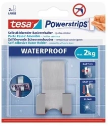 Uchwyt na maszynki do golenia TESA Powerstrips 1szt x 2kg ze stali nierdzewnej