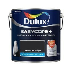 Farba matowa DULUX EASYCARE+ czarno na białym 2,5 L
