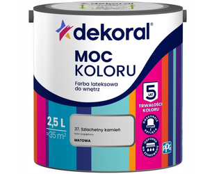 Farba lateksowa DEKORAL MOC KOLORU szlachetny kamień 2,5L