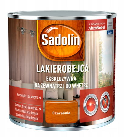 Lakierobejca ekskluzywna SADOLIN czereśnia 0,25L