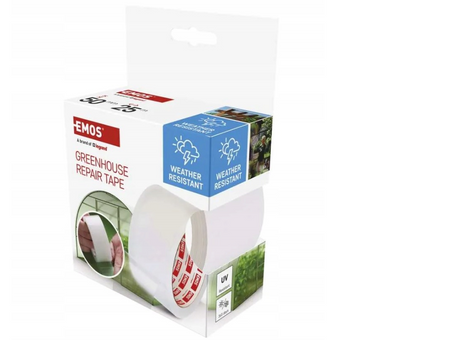 Taśma naprawcza klejąca do poliwęglanu i szkła EMOS 25mx50mm