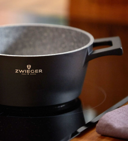 Zestaw garnków ZWIEGER WHITE STONE 6 elementów