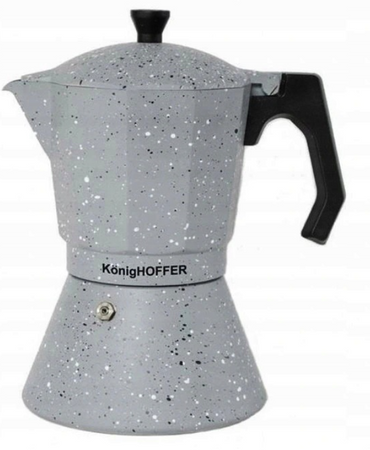 Kawiarenka z zaparzaczem KINGHOFF Marble 0,72L dwa kolory