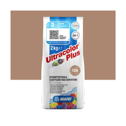 Fuga Cementowa MAPEI Ultracolor Plus 135 Złoty Pył 2kg