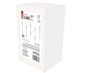 Kurtyna świąteczna 140LED EMOS sople