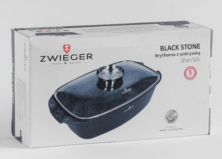 Brytfanna ZWIEGER Black Stone 32cm